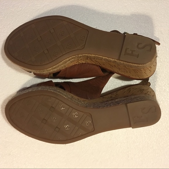 Franco Sarto Leather Sandals NWT - Picture 3 of 4